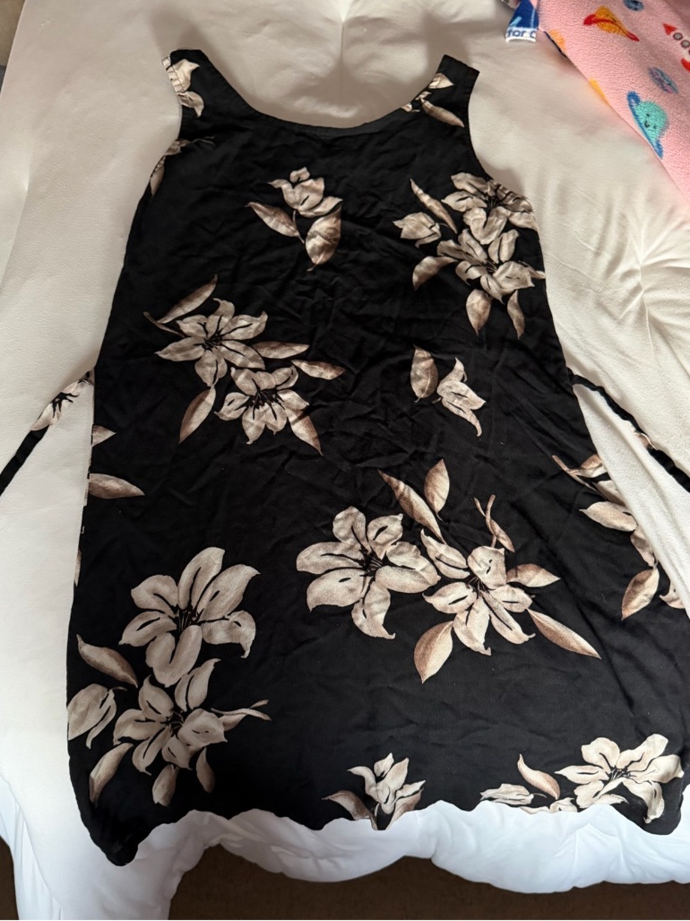 VINTAGE floral summer dress mdium